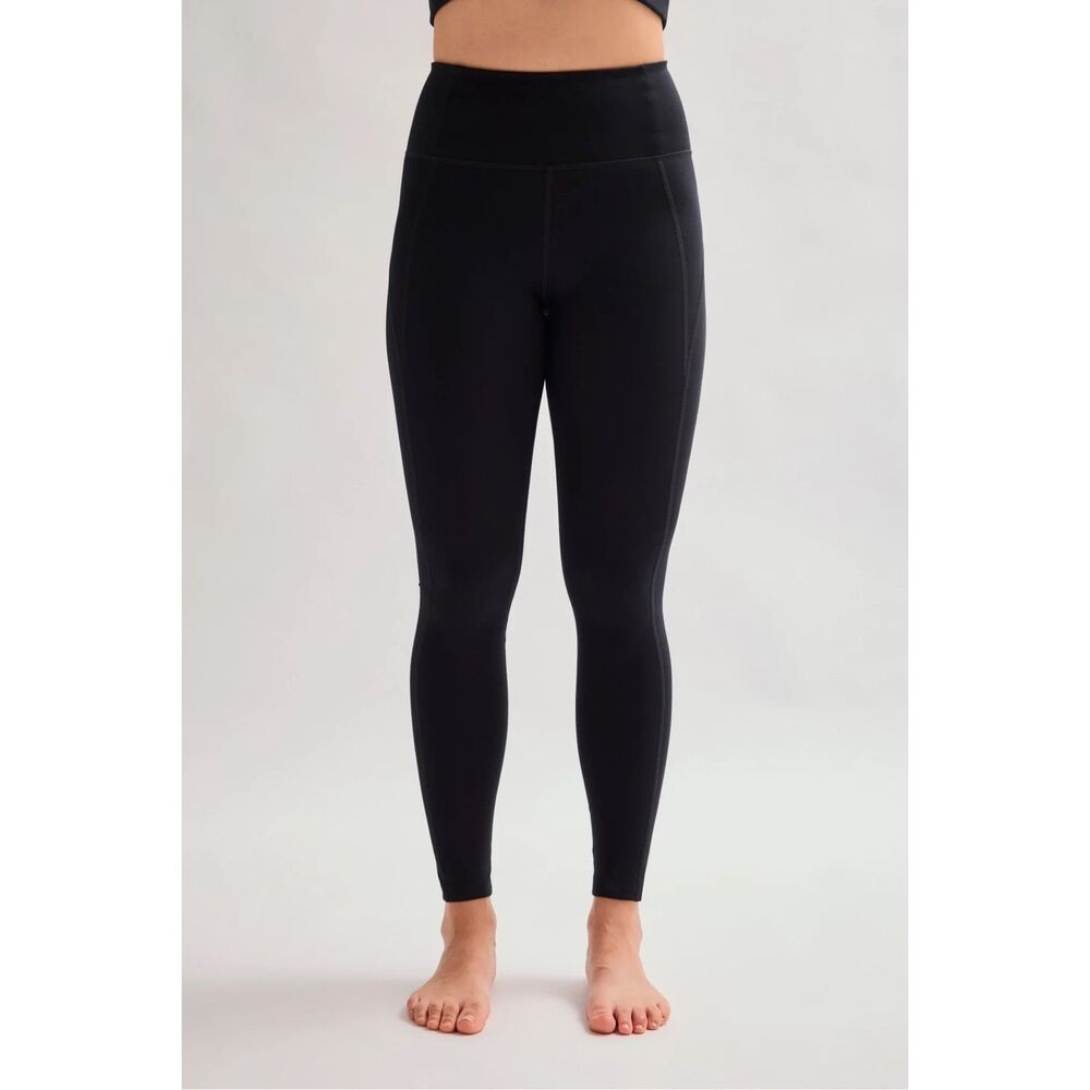 Girlfriend Collective Compressive High Rise Leggings Black Size Small 28” inseam